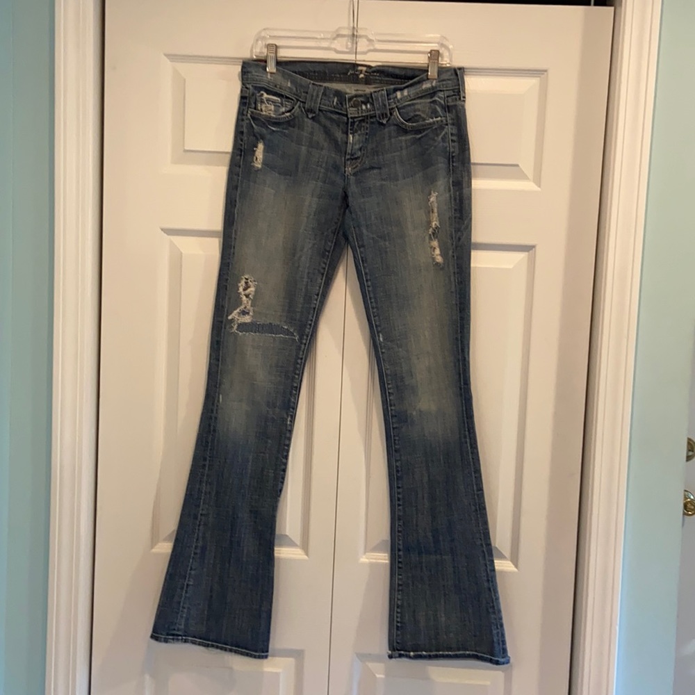 Seven of Mankind SZ 28 Distressed Jeans